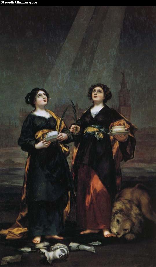 Francisco Goya Saints Justa and Rufina